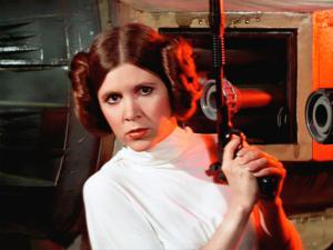 Carrie Fisher in Star Wars