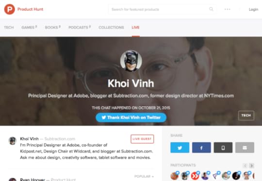 Product Hunt AMA