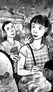 Kenneth and Jodi meet at the county fair.