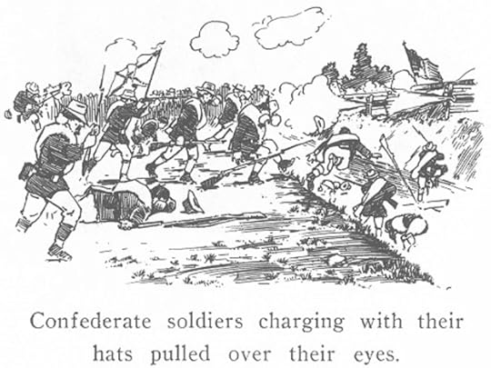 Confederate troops charging the Yankees at Franklin, by a veteran.