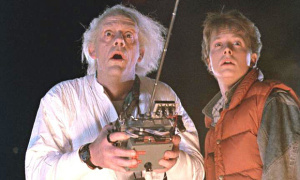 Christopher Lloyd in Back to the Future