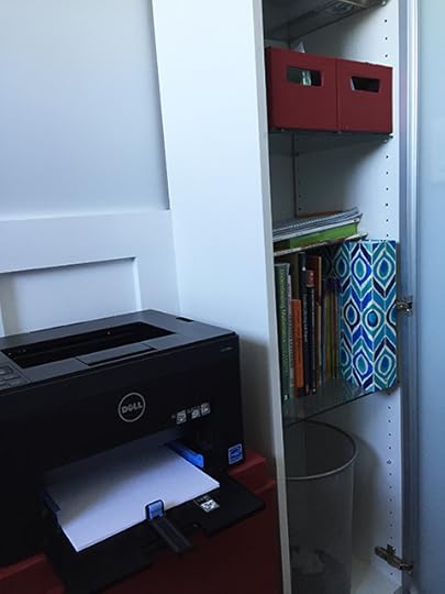 Anatomy of a tiny {closet-sized} office