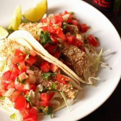fish tacos for book promotion