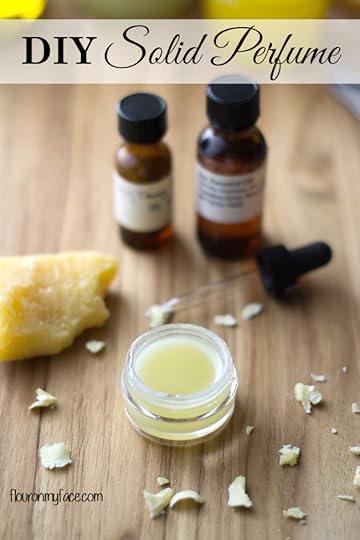 DIY All Natural Solid Perfume via flouronmyface.com