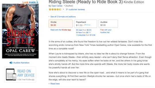 riding steele product description
