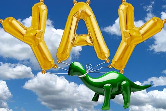 Power-of-Enthusiasm-Man-Repeller-flying-green-dino