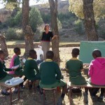 Hillary teaching