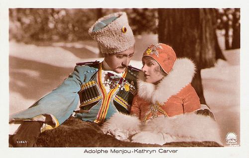 Adolphe Menjou and Kathryn Carver in Service for Ladies (1927)