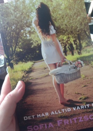 Sofia hade med sig sin nya bok - Det har alltid varit du.