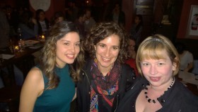 Lit Crawl Seattle: Jean Burnet, Maggie HK Hess, and me at the LA Review reading