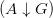 (A \downarrow G)