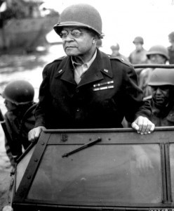 Brig. Gen. Benjamin O. Davis Sr. in France. August 8, 1944 (US Army photo)