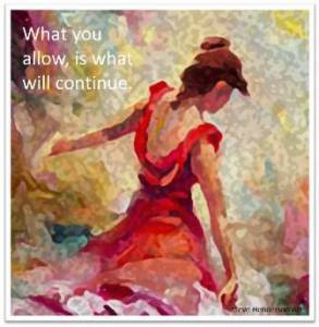 Lady in red dress :quote