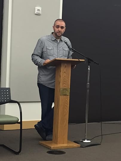 Michael McLane, the organizer of the Utah Book Festival and most of the Downwind Utah tour. Michael is an exceptionally talented writer and a particularly kind human being, to boot.  