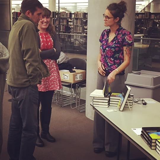   The SLC Public library audience was full of really lovely people. I so appreciated each of their questions, comments, and stories, and their willingness to come out and participate in this event. Also, big thanks to SLC's Weller Book Works, who sold books at this and my Utah Archives Event. They have signed copies available in their store. 