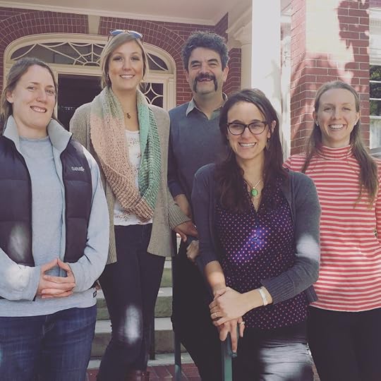 with the fantastic staff of HEAL Utah: Laura, Ashley, Matt, and Sophia. (Their official titles with HEAL are in caption below).