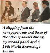 Maeil Business Newspaper 16th World Knowledge Forum Harry Dent