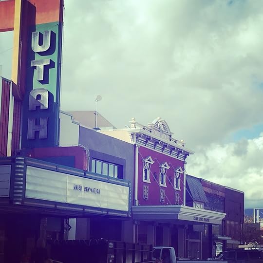 The Utah theater in downtown Logan