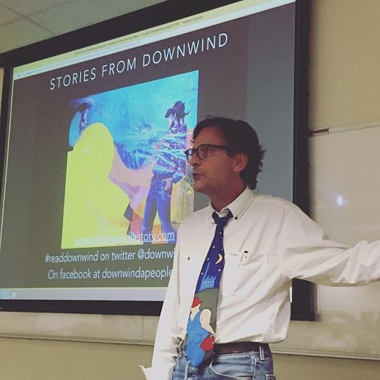 It was an honor to be introduced by Dr. David Rich Lewis, my longtime mentor. 