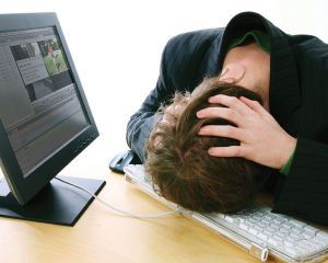 Ah, the classic editing pose.