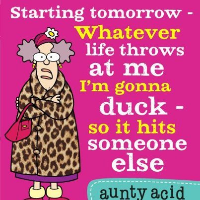 what life throws at me