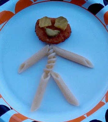 Chicken Nuggets Pasta Skeleton Recipe