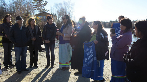 Photo: Cleaning up water in First Nations communities: Advice to Prime Minister-designate Justin Trudeau