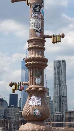 Lockets of Love on Bklyn Bridge