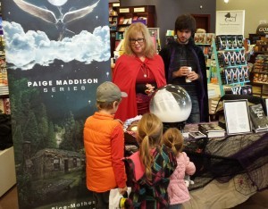 Chapters Barrie with future readers of the Paige Maddison Series. Ages 10+