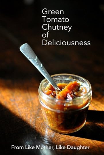 green tomato chutney-011