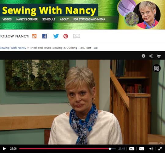 Nancy Zieman’s 50 Tried and True Sewing & Quilting Tips Part Two as seen on Sewing With Nancy