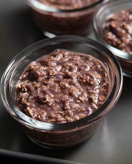 Vegan Spiced Sweet Purple Potato Baked Oatmeal