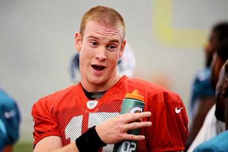 The Dolphins Ryan Tannehill.