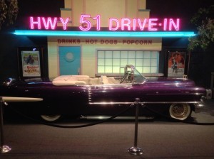 Elvis' purple Cadillac