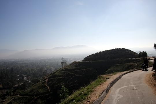 Part of the Mt. Rubidoux trail, coming down from the top.