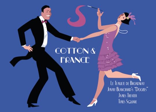 Postcard for the Cotton & France show, part of Jimmy Blanchard's Doozies (from SUCH A DANCE)
