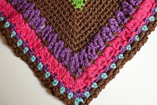 Crochet Stitch Sampler Baby Blanket by Marly Bird. Free Pattern 