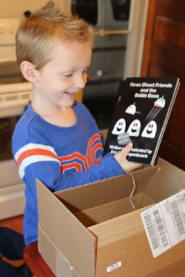 Three Ghost Friends and the Battle Boos - Proofs Arrives