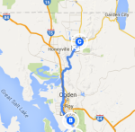 Kaysville to Logan