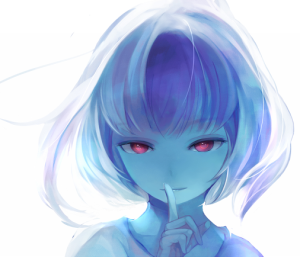 anime_girl_little_ghost_red_eyes