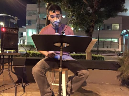 PictureActor Holger Moncada, Jr. reads Bronwyn Mauldin's story, 