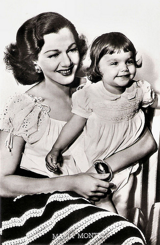 Maria Montez and Tina Aumont