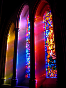 stained glass window