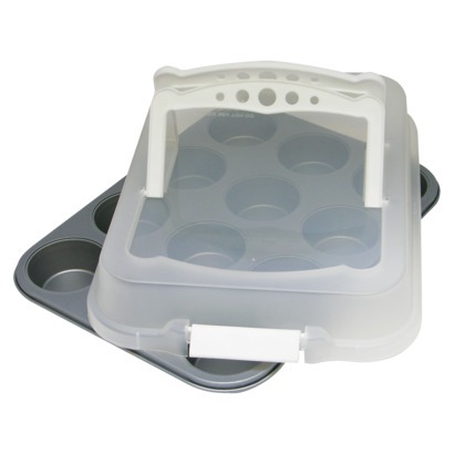 G&S Metal Covered Cup Cake Pan 