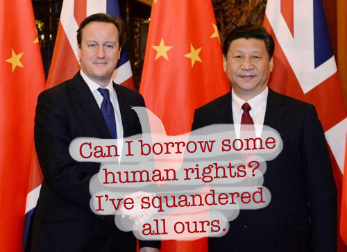 Xi Jinping, David Cameron, and Chris Page author