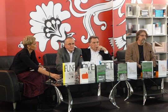 The launch of Zoran Zivkovics THE COMPENDIUM OF THE DEAD_Belgrade Book Fair_31-10-2015_04