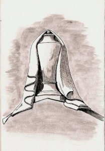 Stillman & BIrn Beta (6x9), Namiki Falcon, DeAtramentis Document Black