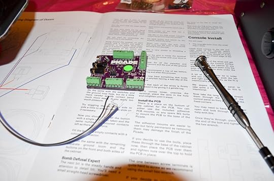 I struggled mightily getting the wires into the holes and locking the wires down. I ended up having to strip some to reveal additional wire for the ones that I damaged. I eventually figured out that if I slightly looped the end of the wire, I could get it to stay better. Hopefully this technique allows everything to work the way that it should.