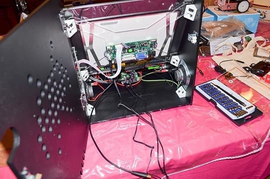 I attached all of the remaining wires before connecting the CPU (in this case, a Raspberry Pi 2).