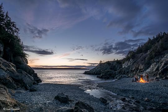 Photograph Beachy Cove Bonfire by Paul Kinsman on 500px